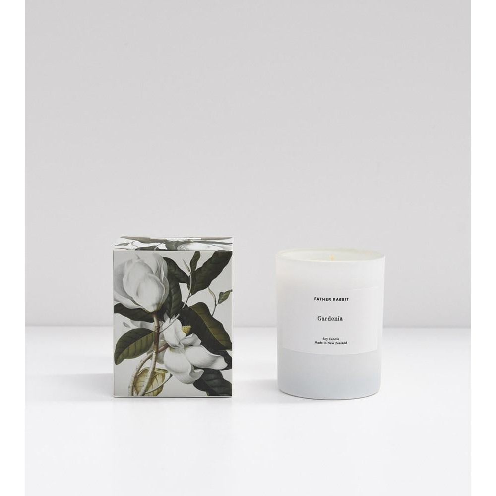 Father Rabiit Soy Scented Candle - Gardenia - Urban Naturals