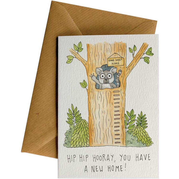 Little Difference Gift Card - New Home Lemur - Urban Naturals