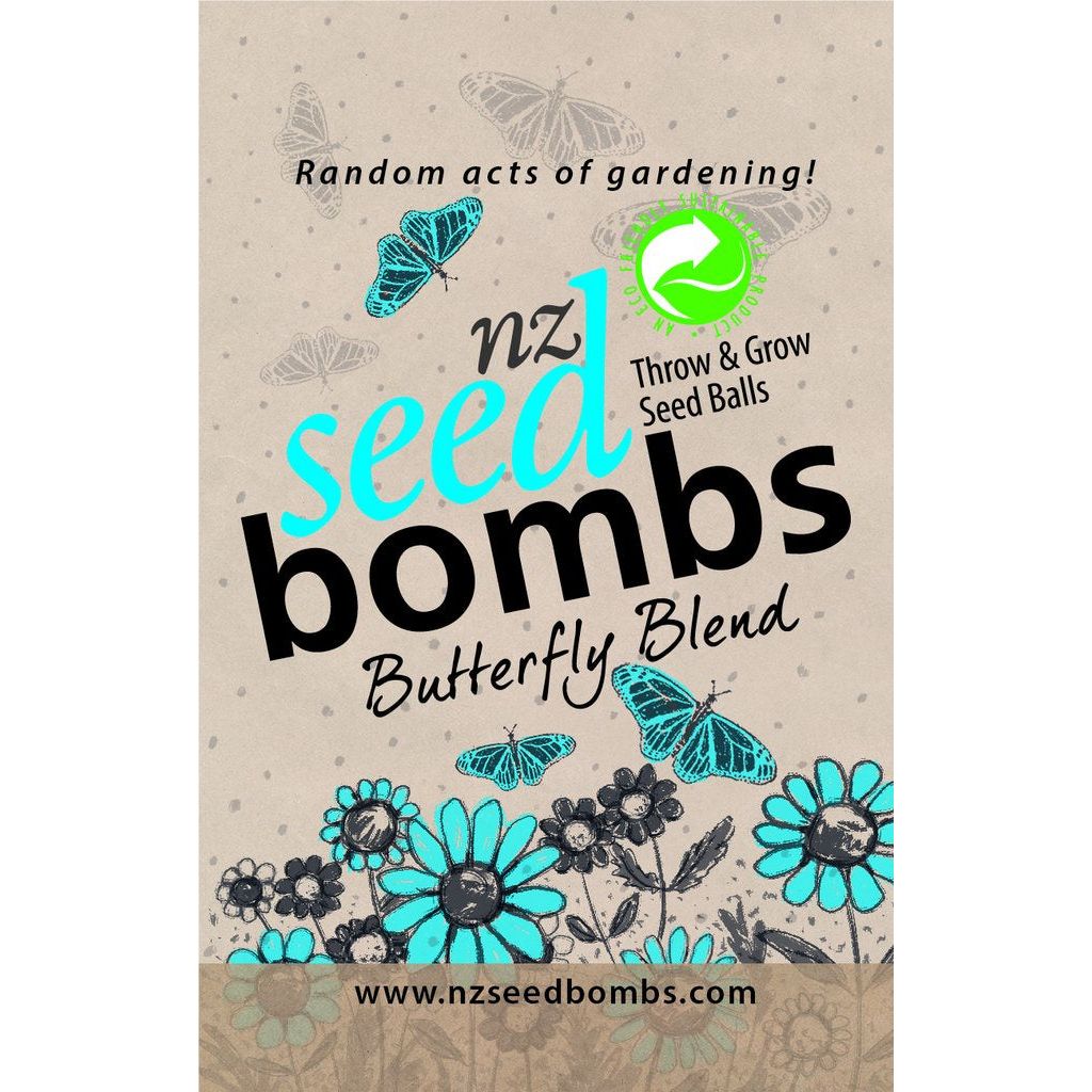 NZ Seed Bombs - Butterfly Blend - Urban Naturals