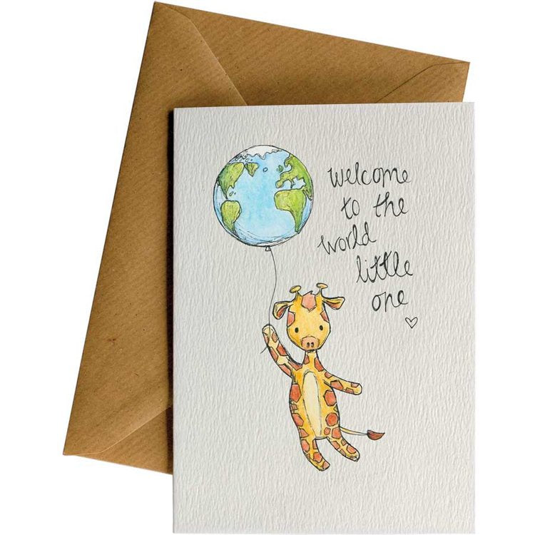 Little Difference Gift Card - Welcome Giraffe - Urban Naturals