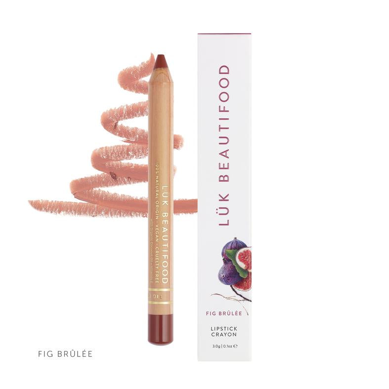 Luk Beautifood Lipstick Crayon - Fig Brulee - Urban Naturals