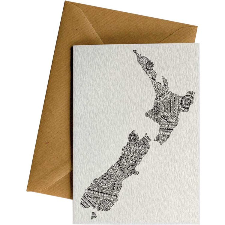 Little Difference Gift Card - NZ Map - Urban Naturals