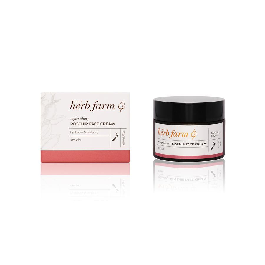 The Herb Farm - Replenishing Rosehip Face Cream - Urban Naturals