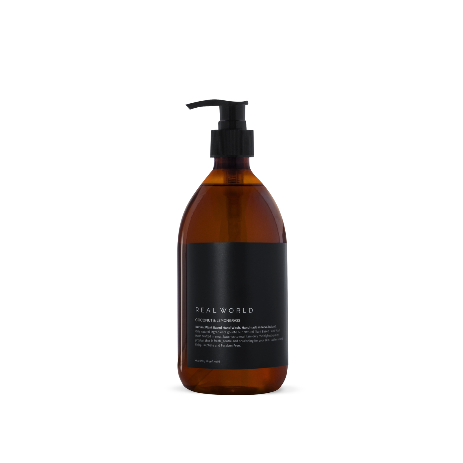 Real World Natural Hand Wash - Coconut & Lemongrass - Urban Naturals
