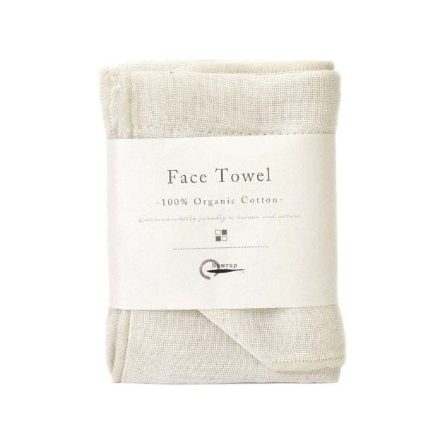 Organic Cotton Face Towel - Urban Naturals