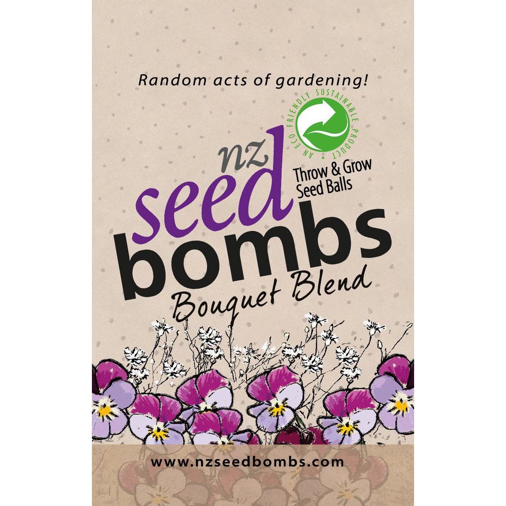 NZ Seed Bombs - Bouquet Blend - Urban Naturals