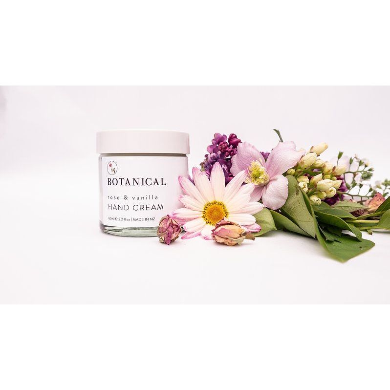 Botanical Hand Cream - Rose & Vanilla - Urban Naturals