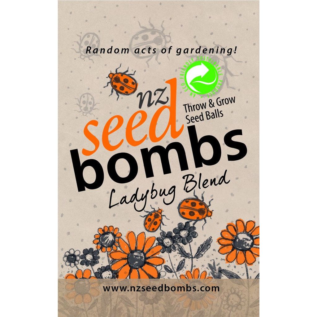 NZ Seed Bombs - Ladybug Blend - Urban Naturals
