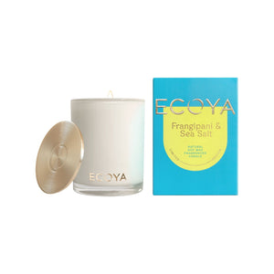Ecoya Sensory Escapes Collection - Frangipani & Sea Salt Madison Candle - Urban Naturals