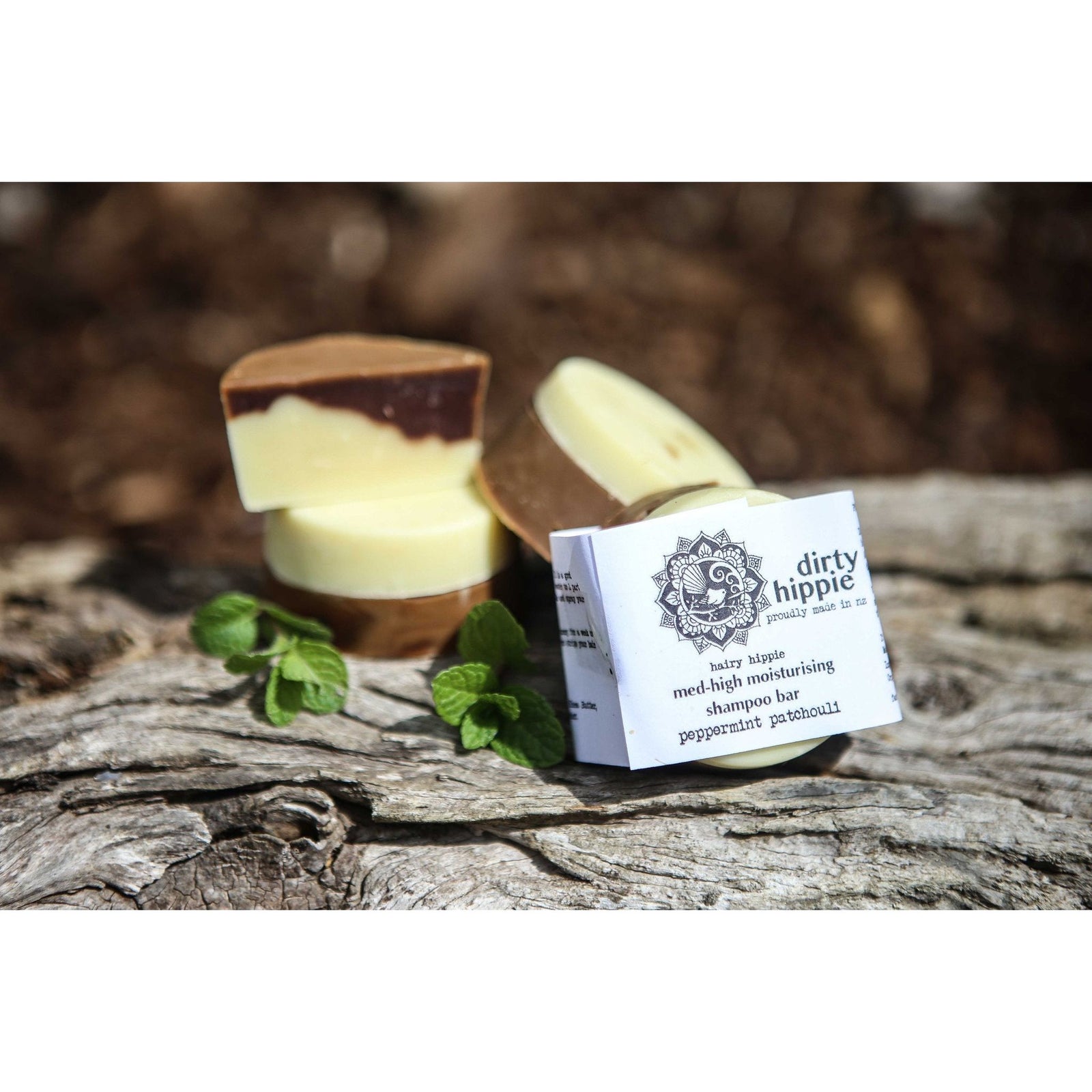 Dirty Hippie Shampoo Bar - Peppermint Patchouli - Urban Naturals