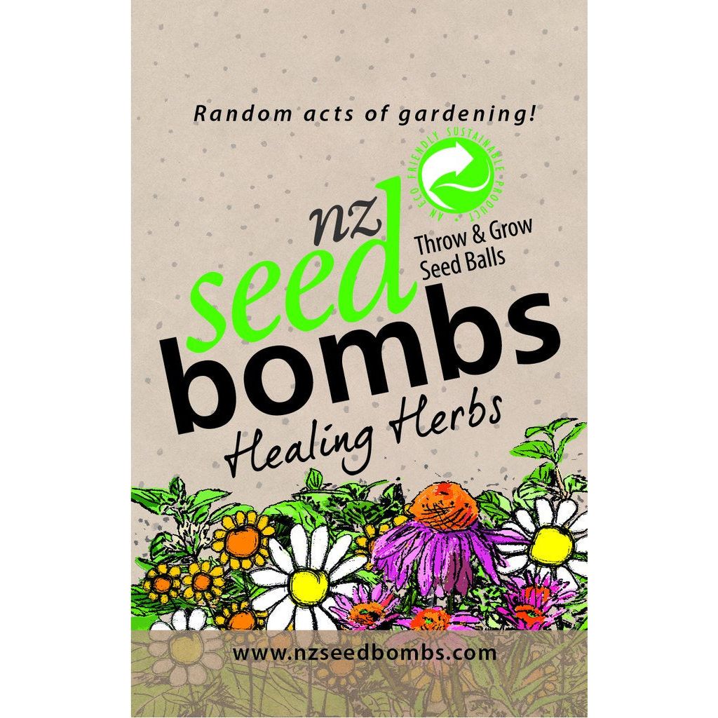 NZ Seed Bombs - Healing herbs - Urban Naturals