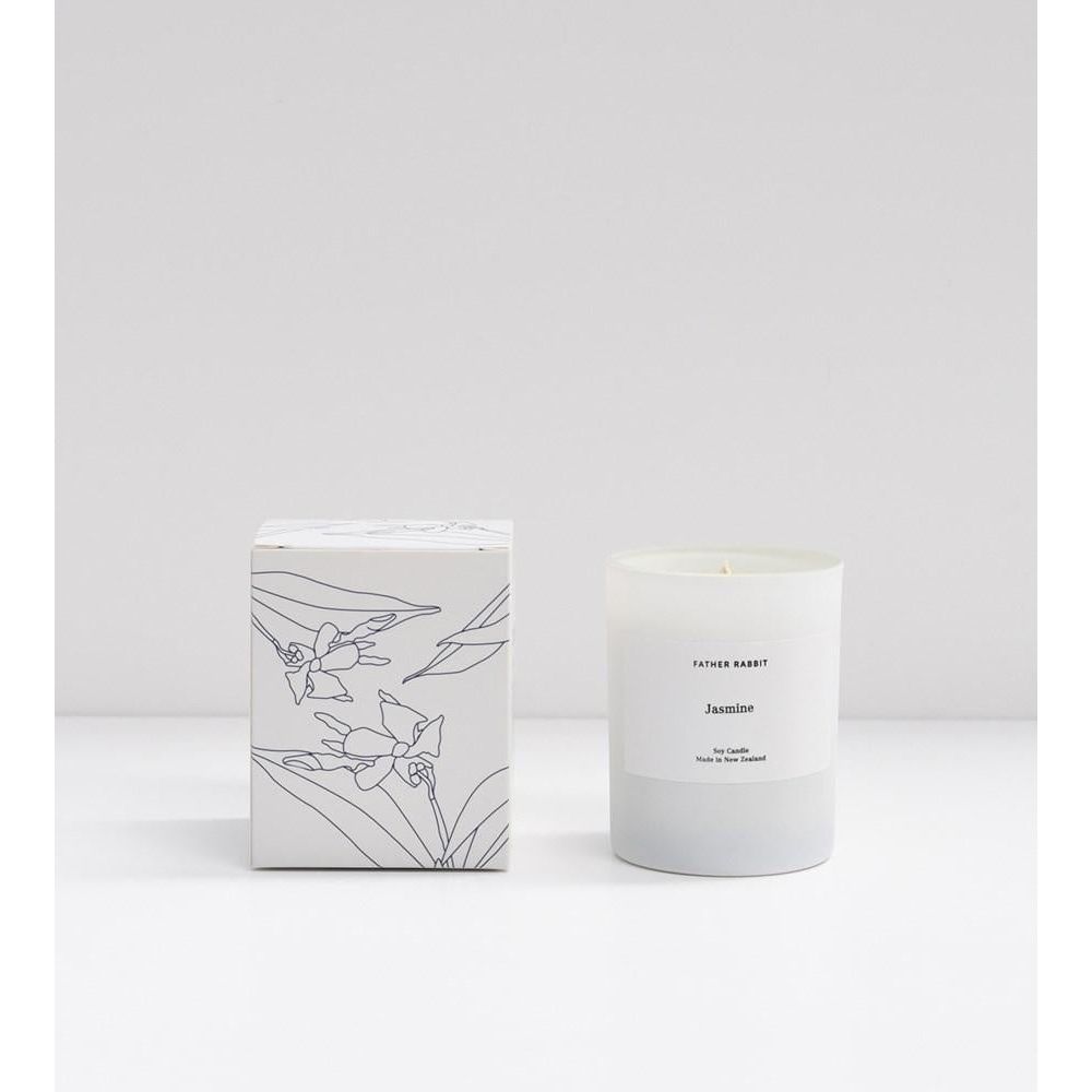 Father Rabbit Soy Scented Candle - Jasmine - Urban Naturals