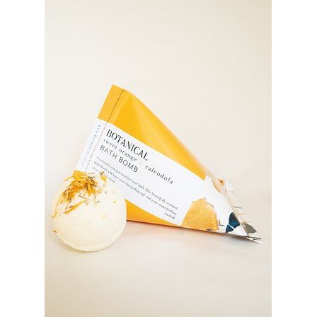 Botanical Bath Bomb - Calendula & Sweet Orange - Urban Naturals