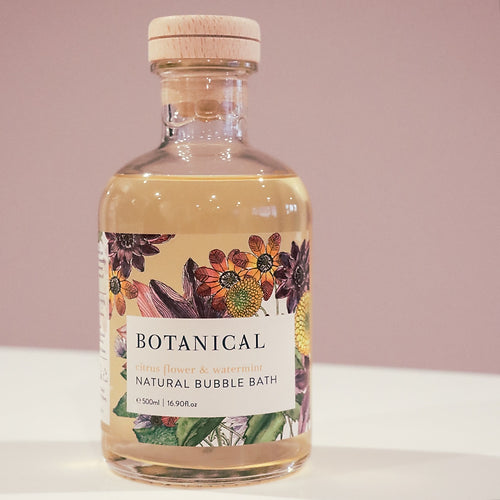 Botanical Bubble Bath - Citrus Flower & Watermint 500ml - Urban Naturals