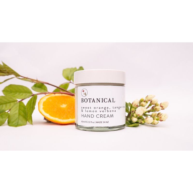 Botanical Hand Cream - Sweet Orange, Tangerine & Lemon Verbena - Urban Naturals