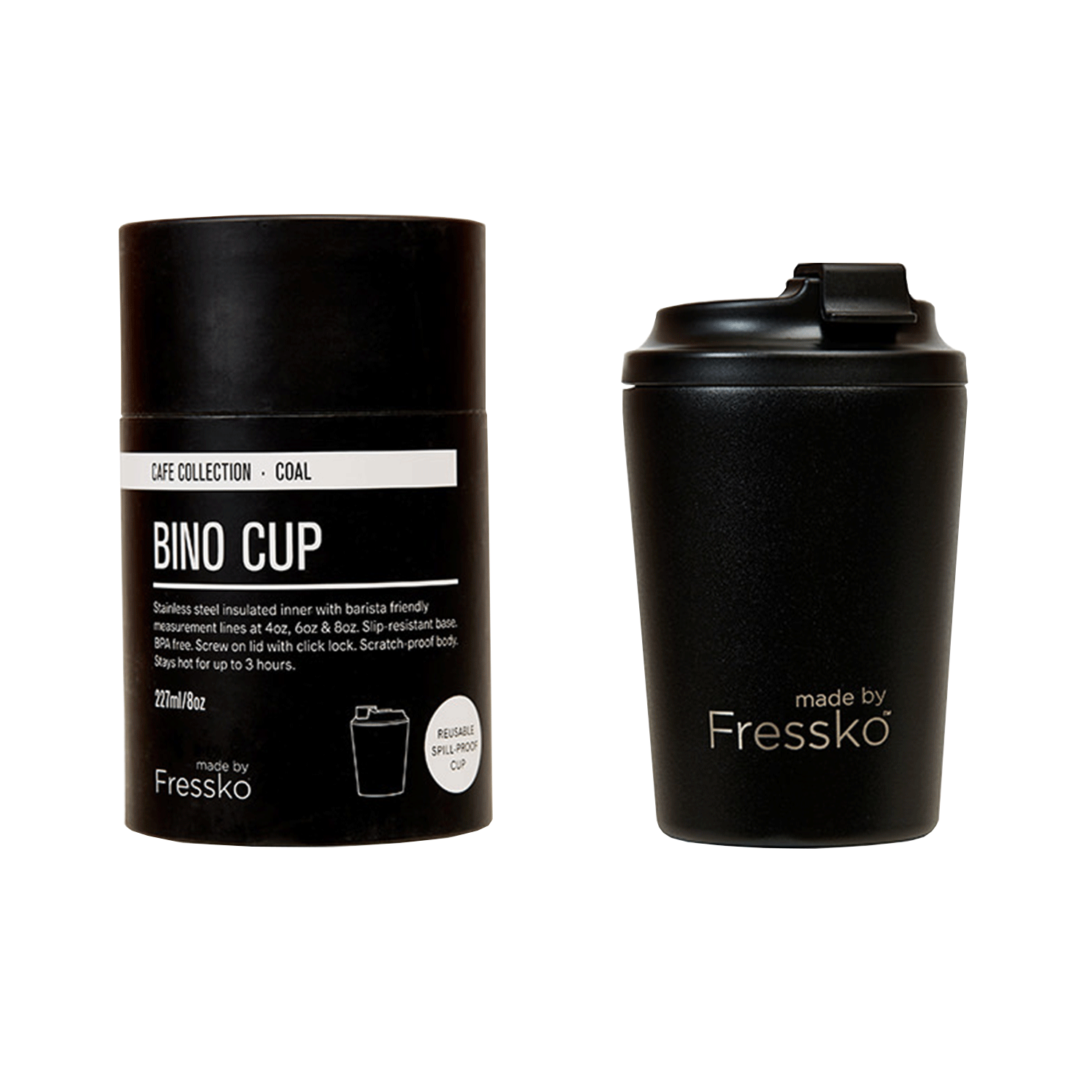 Made By Fressko Bino Coffee Cup 227ml - Urban Naturals
