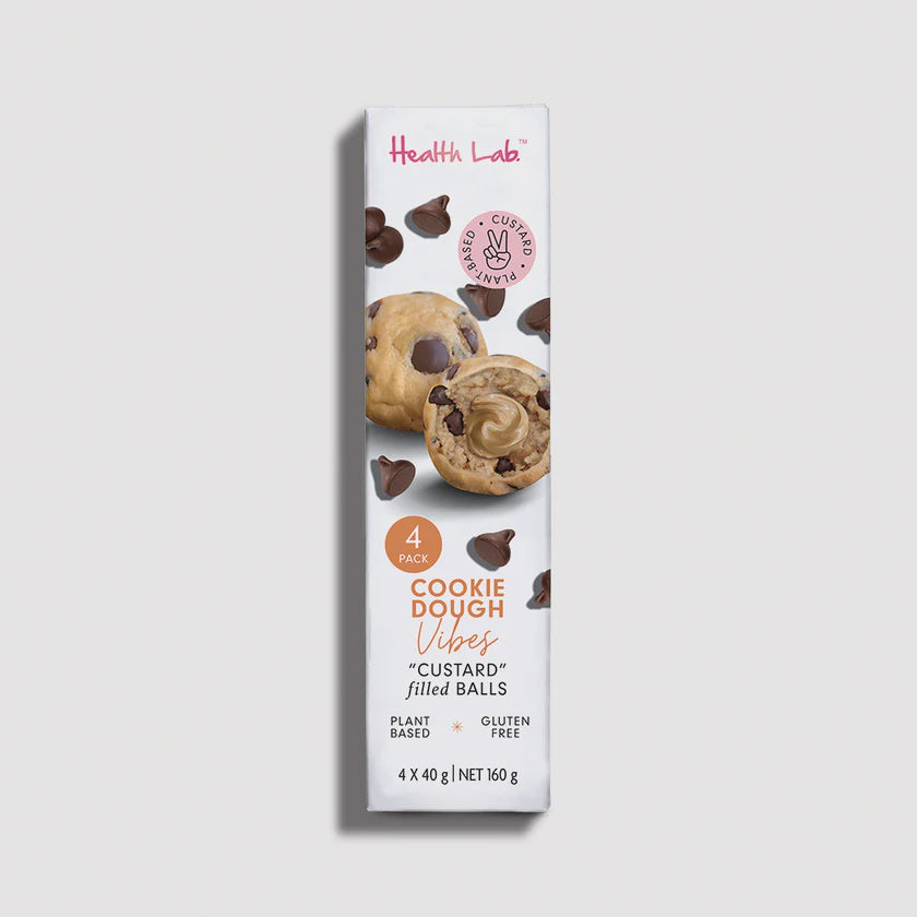 Health Lab Custard FIlled Balls - Cookie Dough 3pack - Urban Naturals