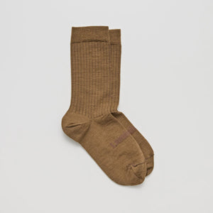 Lamington Women's Merino Wool Crew Socks - Walnut - Urban Naturals