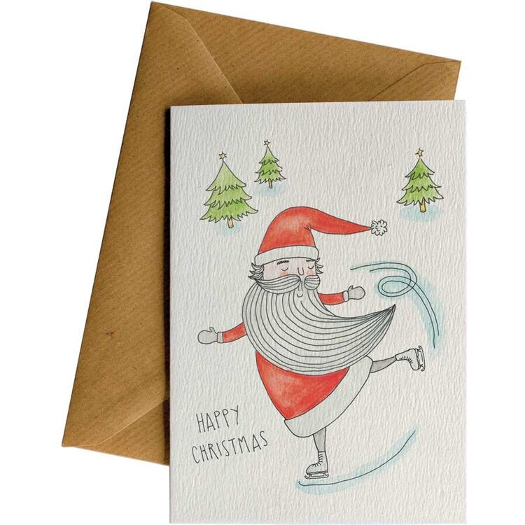 Little Difference Gift Card - Skating Santa - Urban Naturals
