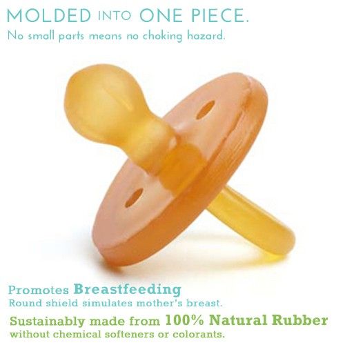 EcoPacifier Dummy - Rounded 1pk - Urban Naturals