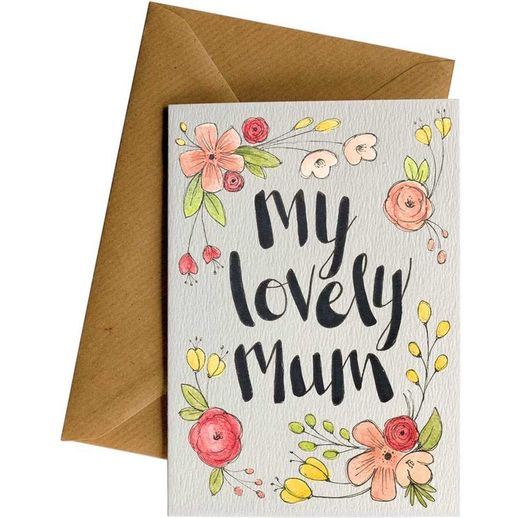 Little Difference Gift Card - Lovely Mum Flowers - Urban Naturals