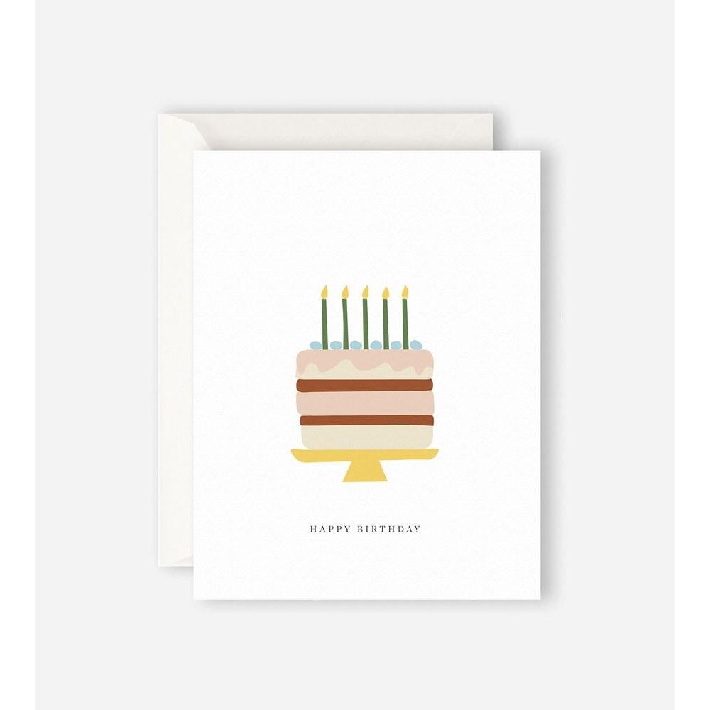 Father Rabbit Stationery - Happy Birthday Cake - Urban Naturals