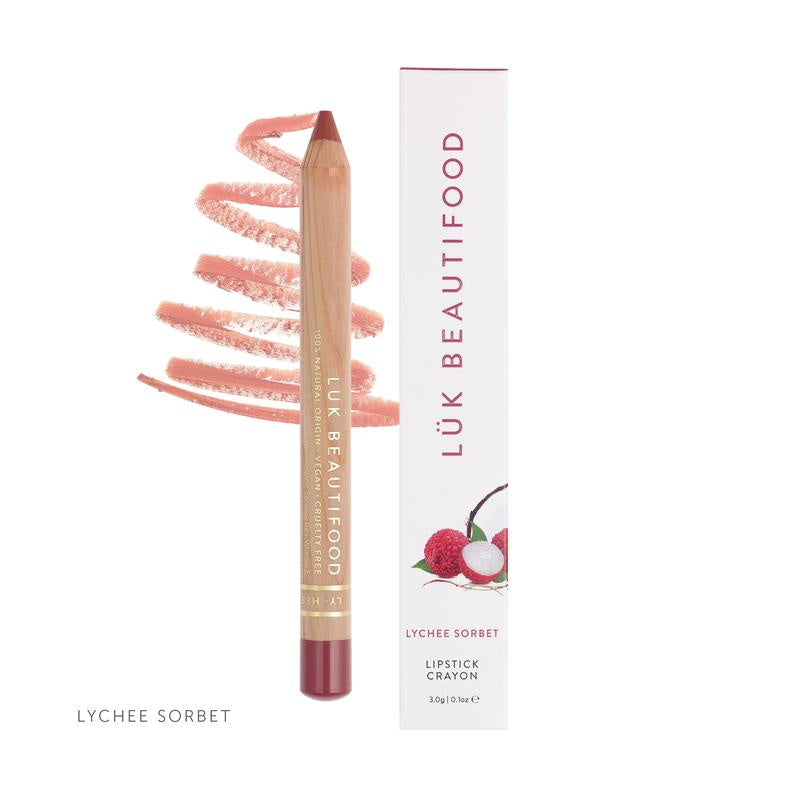 Luk Beautifood Lipstick Crayon - Lychee Sorbet - Urban Naturals