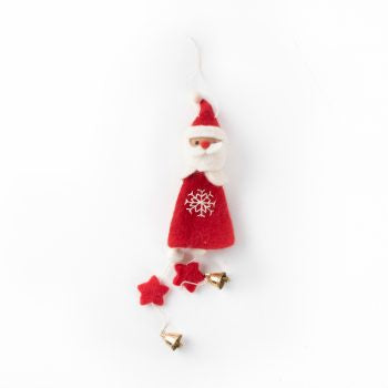 Felted Santa - Tree Decoration - Urban Naturals