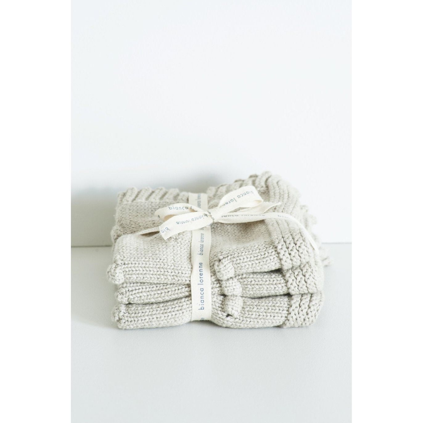 Bianca Lorenne 100% Cotton Wash Cloths -  Fronzolo 3pk - Urban Naturals