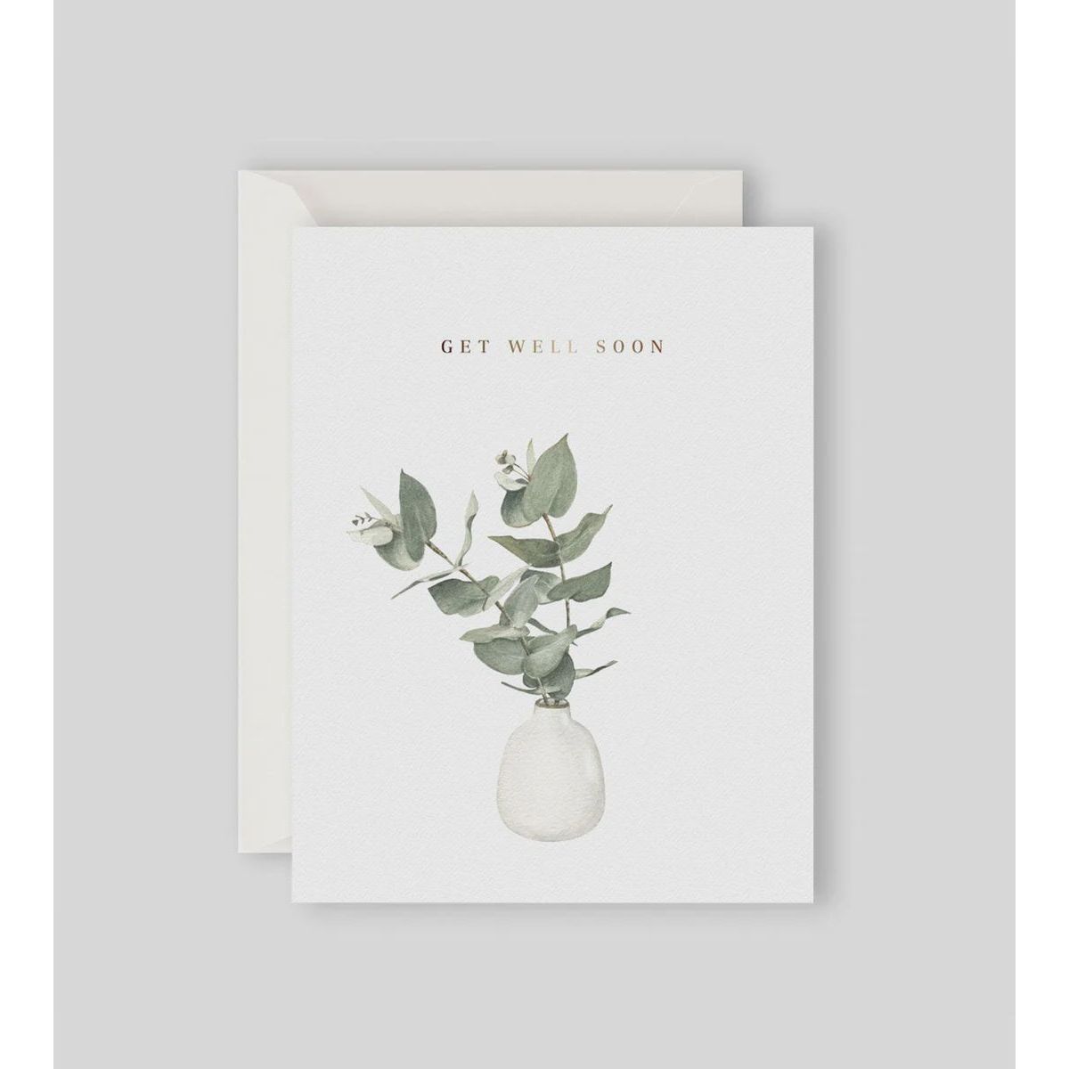 Father Rabbit Stationery - Eucalyptus Get Well Soon Card - Urban Naturals