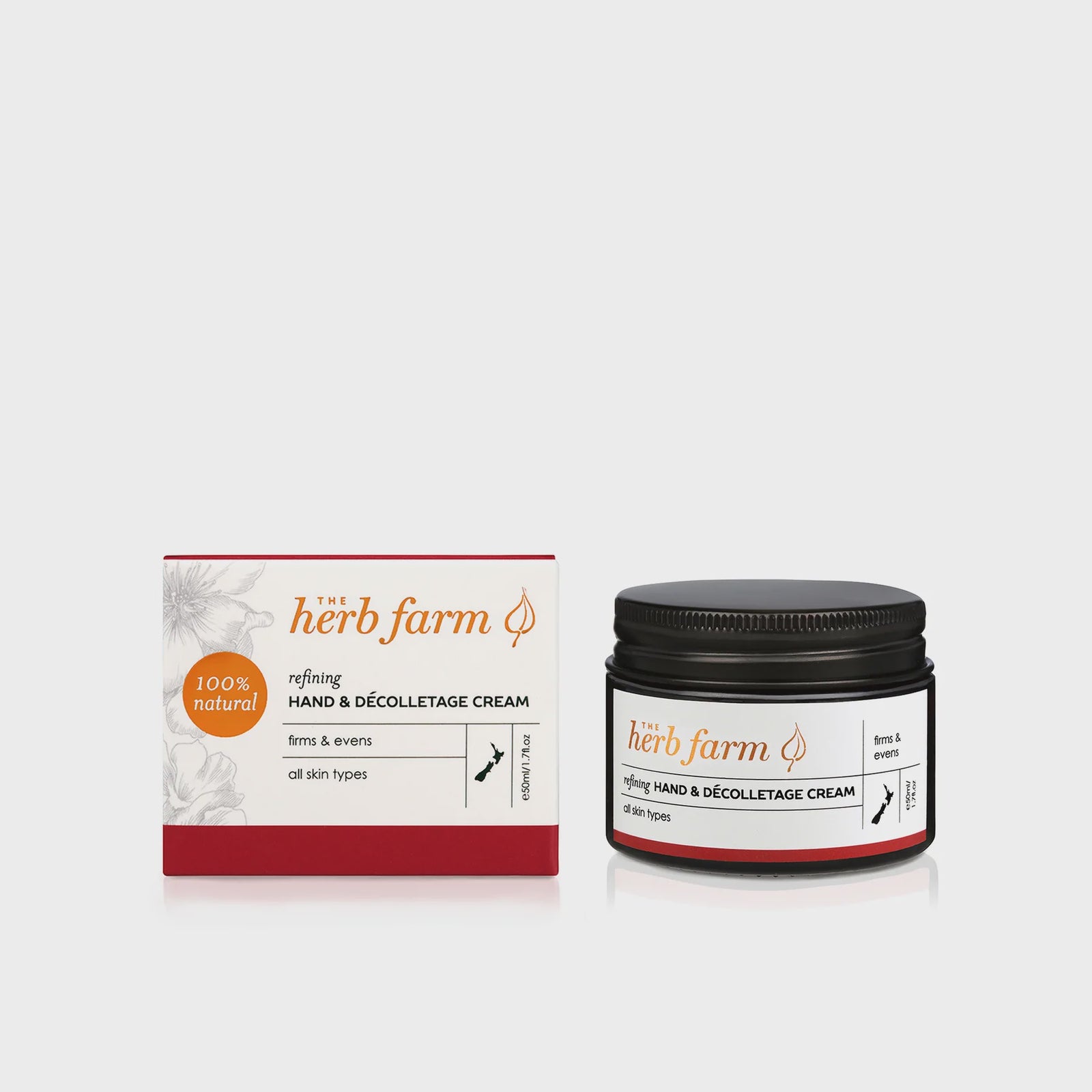 The Herb Farm - Refining Hand & Decolletage Cream - Urban Naturals