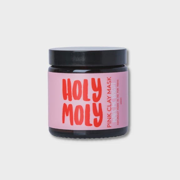 Holy Moly Teen Skincare - Pink Clay Face Mask 60g - Urban Naturals