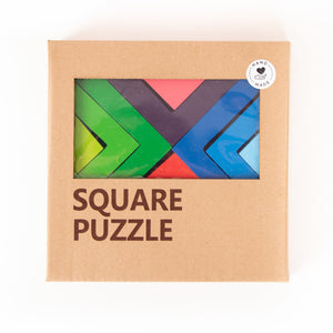 Wooden Square Puzzle - Urban Naturals