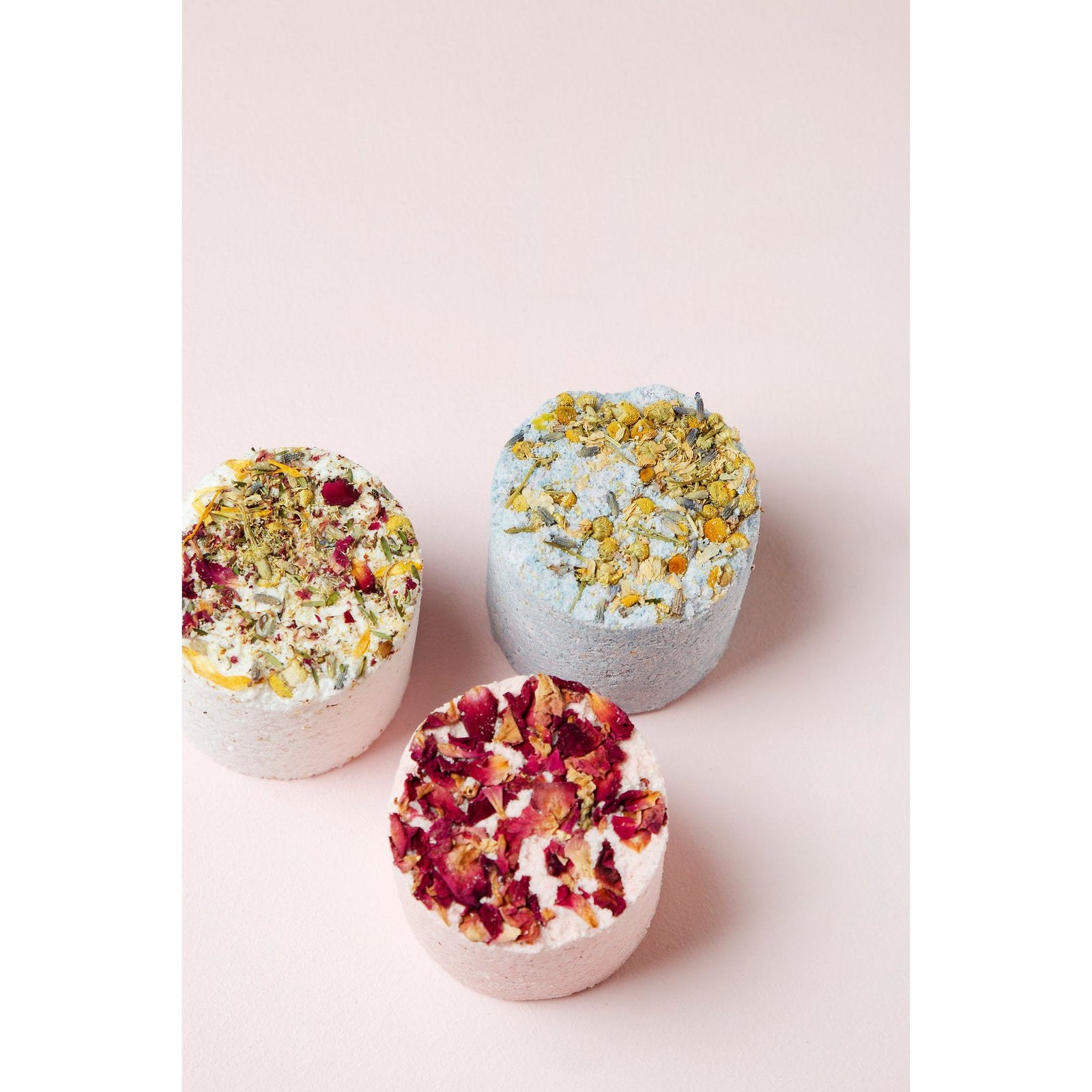 Botanical Bath Bomb Tube - Floral Selection 3pk - Urban Naturals