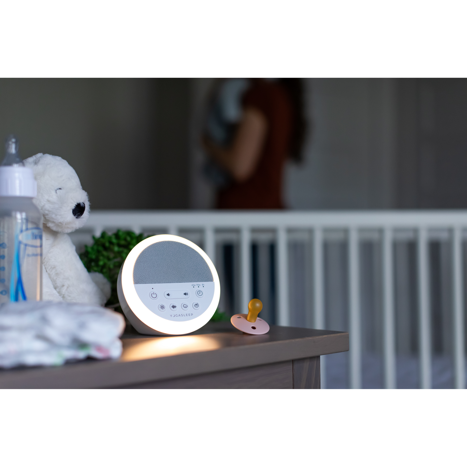 YogaSleep Nod Sound Machine & Nightlight - Urban Naturals