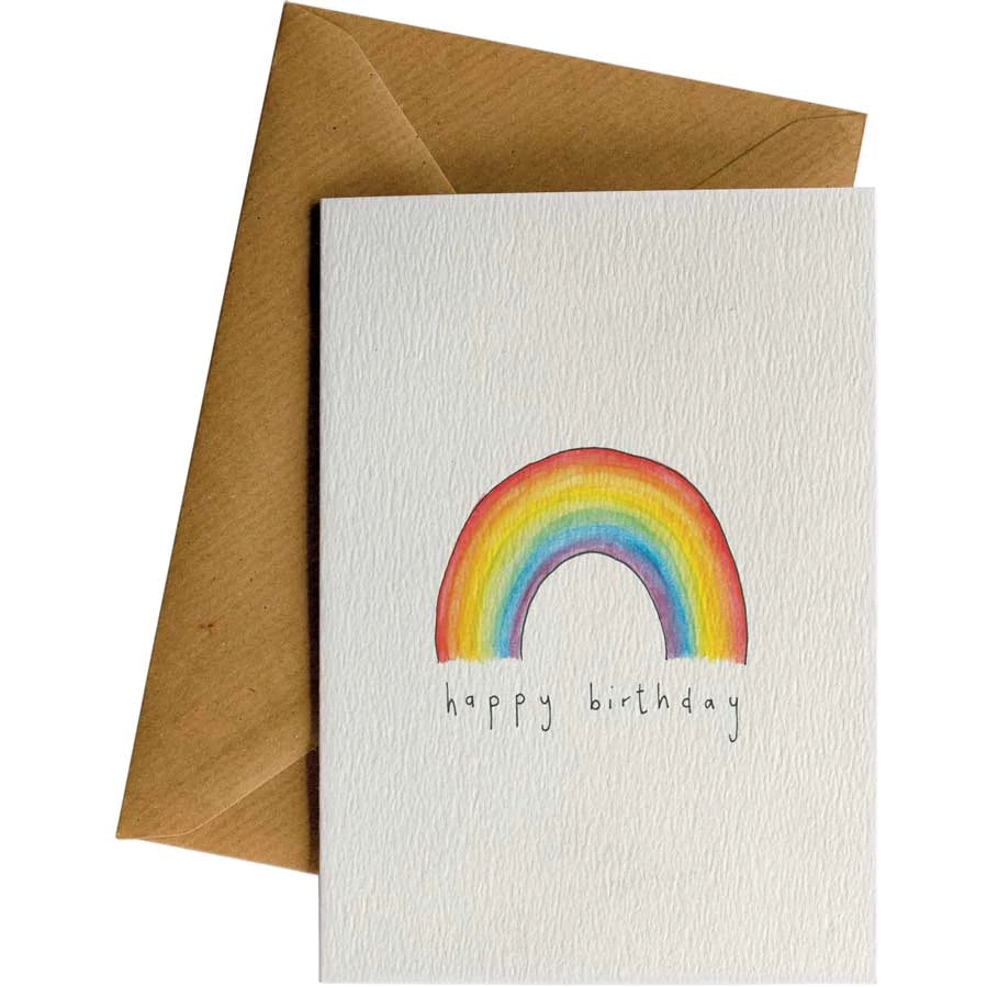 Little Difference Gift Card - Happy Birthday Rainbow - Urban Naturals