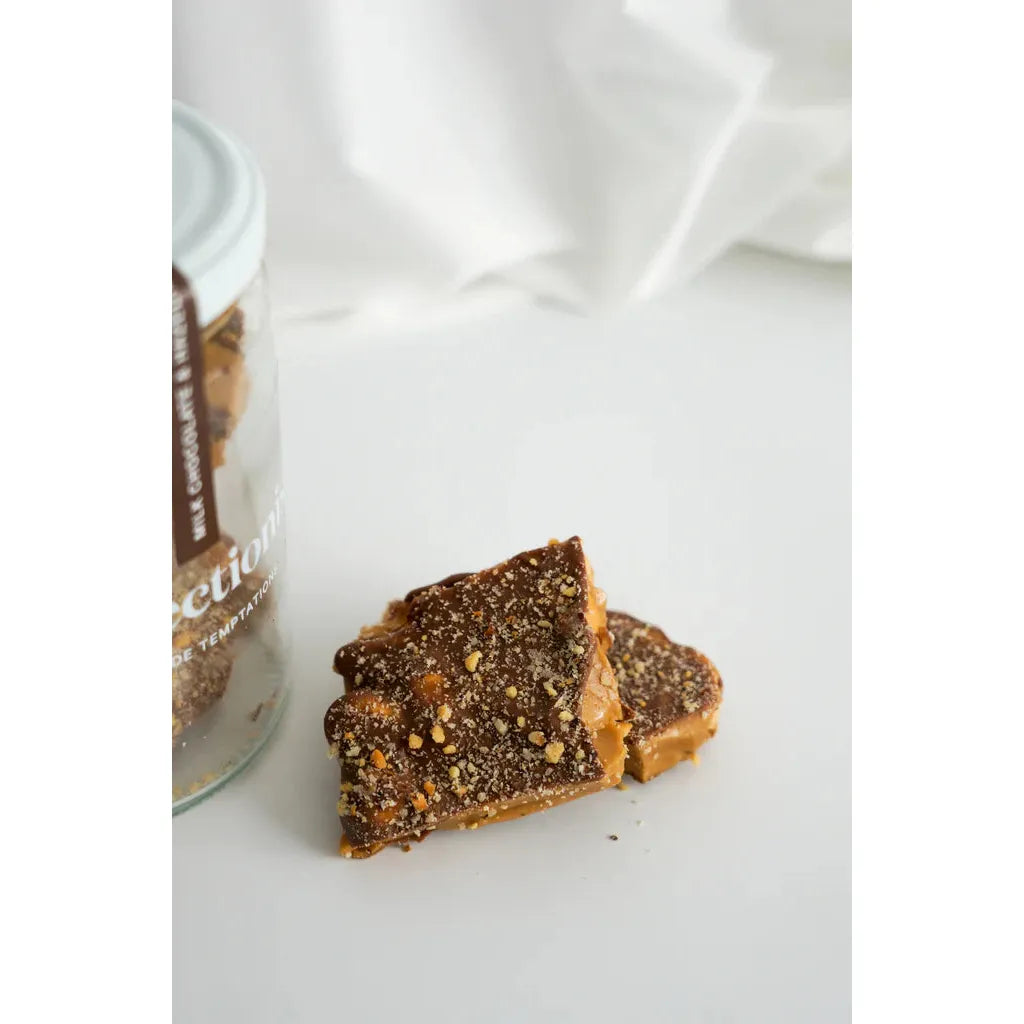 The Confectionist - Milk Chocolate & Hazelnut Toffee 200g Jar