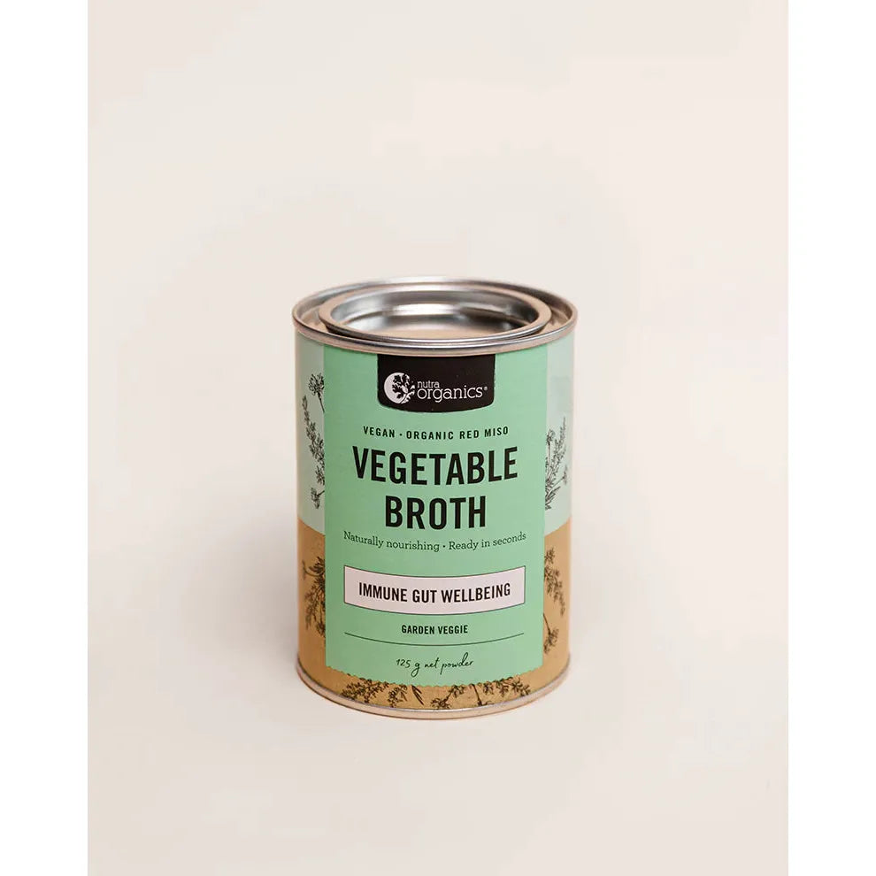 Nutra Organics Vegetable Broth - Garden Vege - Urban Naturals