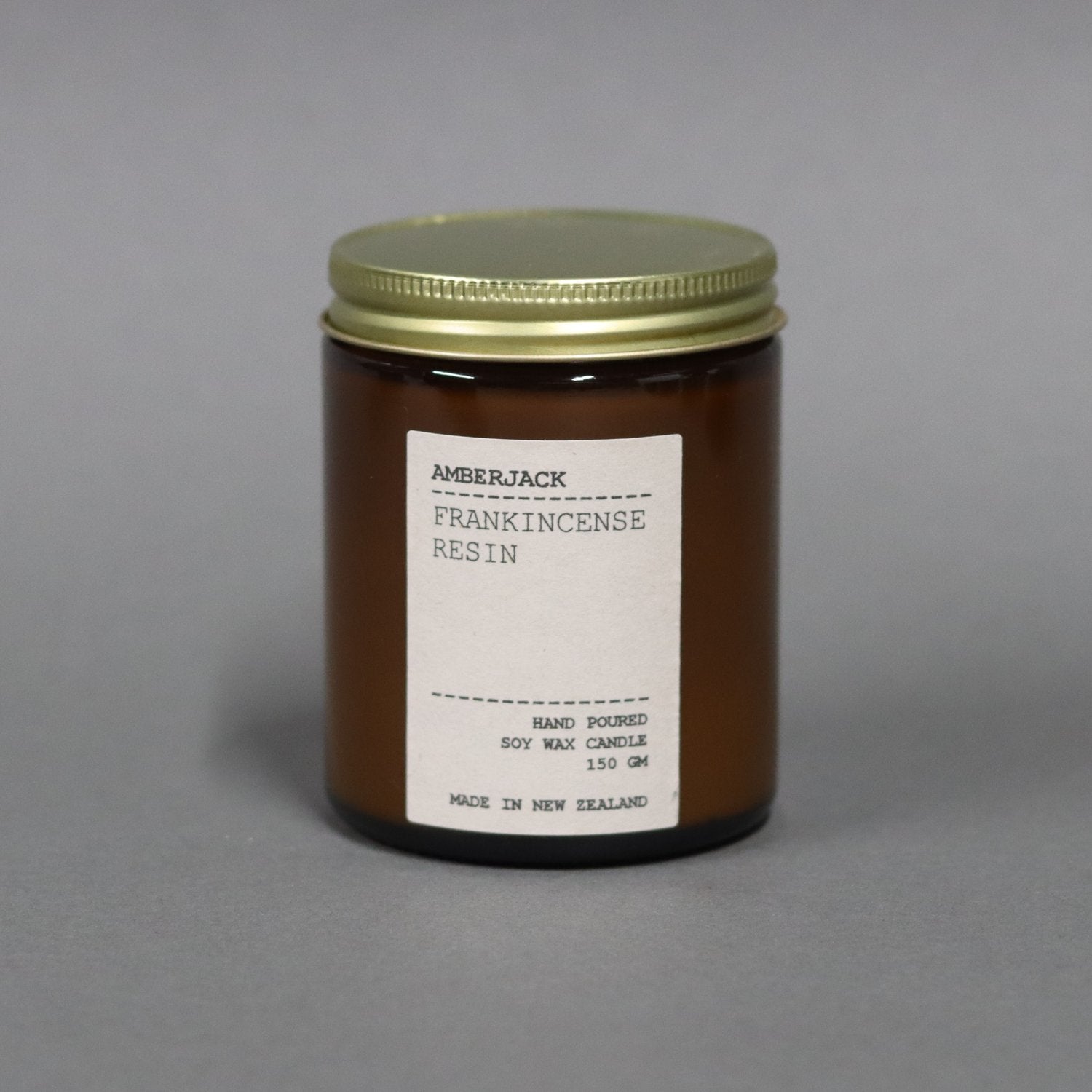 Amberjack Soy Candle - Frankincense Resin - Urban Naturals