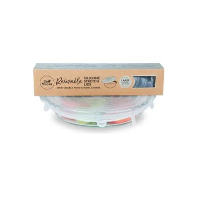 Caliwoods Large Silicone Stretch Lids - 4 pack - Urban Naturals