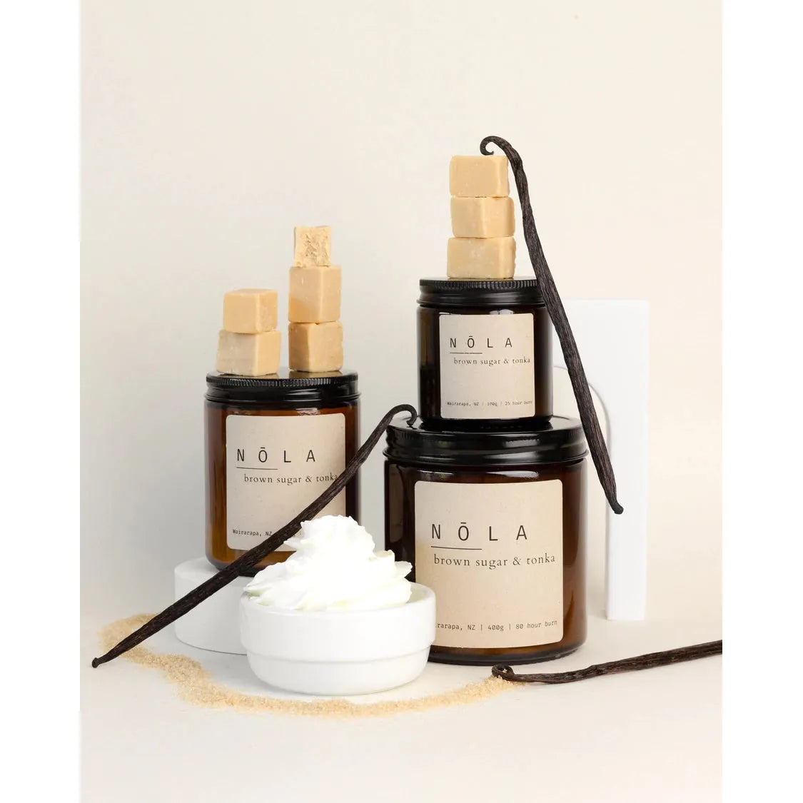 Nola Candles - Brown Sugar & Tonka - Urban Naturals
