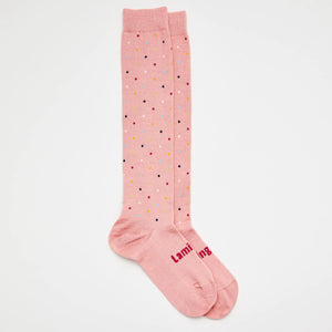 Lamington Women's Merino Wool Knee High Socks - Hundreds & Thousands - Urban Naturals