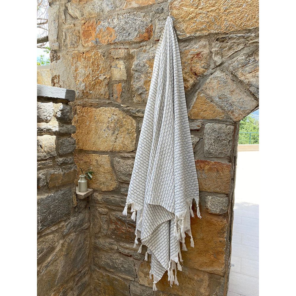 Izzy & Jean Anatolia Towel - Silver Grey - Urban Naturals