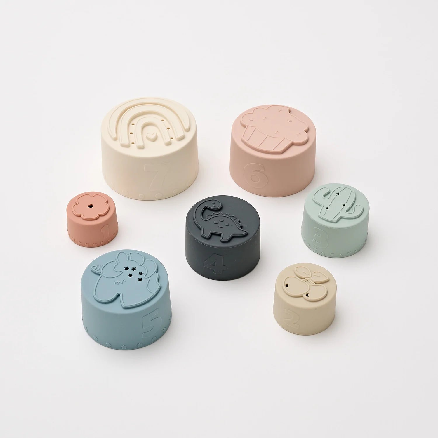 Over The Dandelions - Silicone Stacking Cups - Urban Naturals