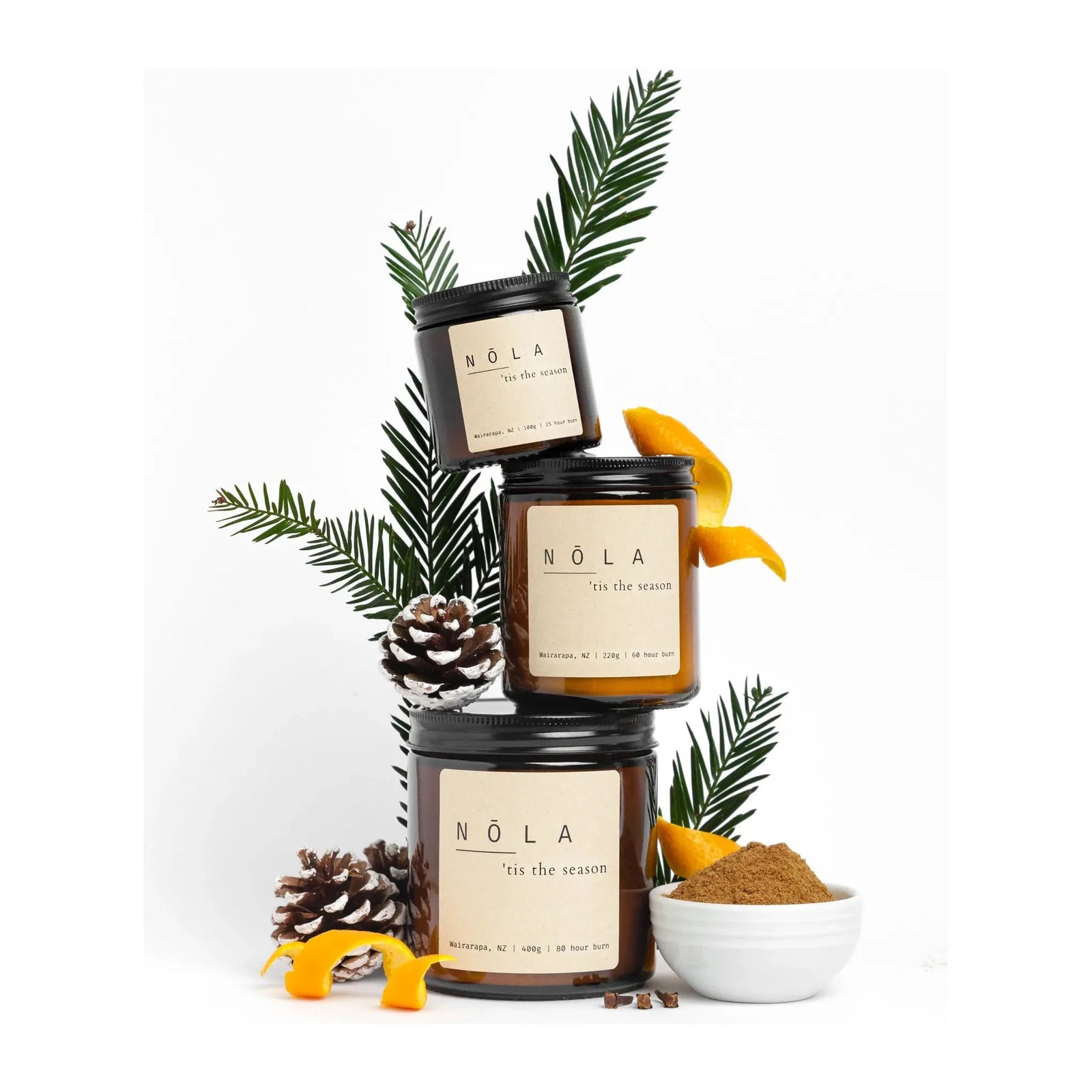 Nola Christmas Candle - Tis The Season - Urban Naturals