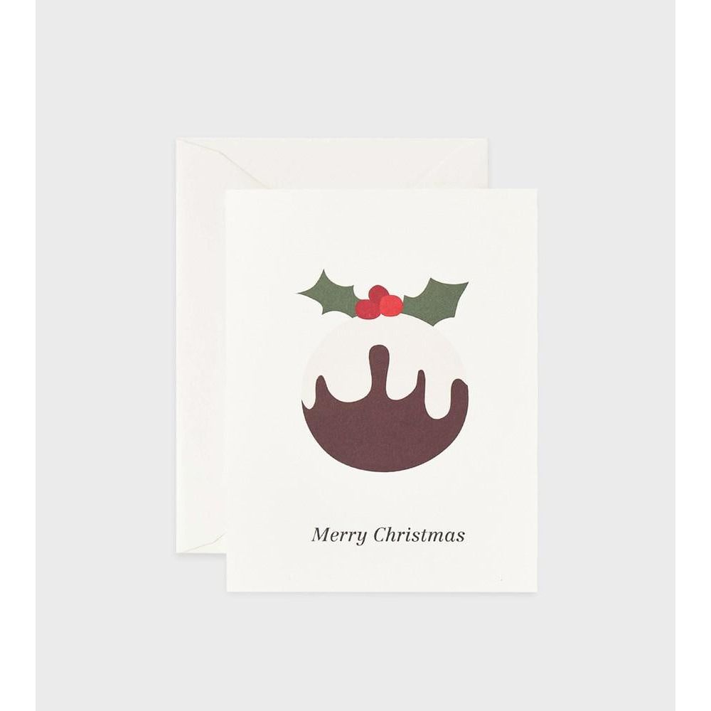 Father Rabbit Stationery - Merry Christmas Pudding - Urban Naturals