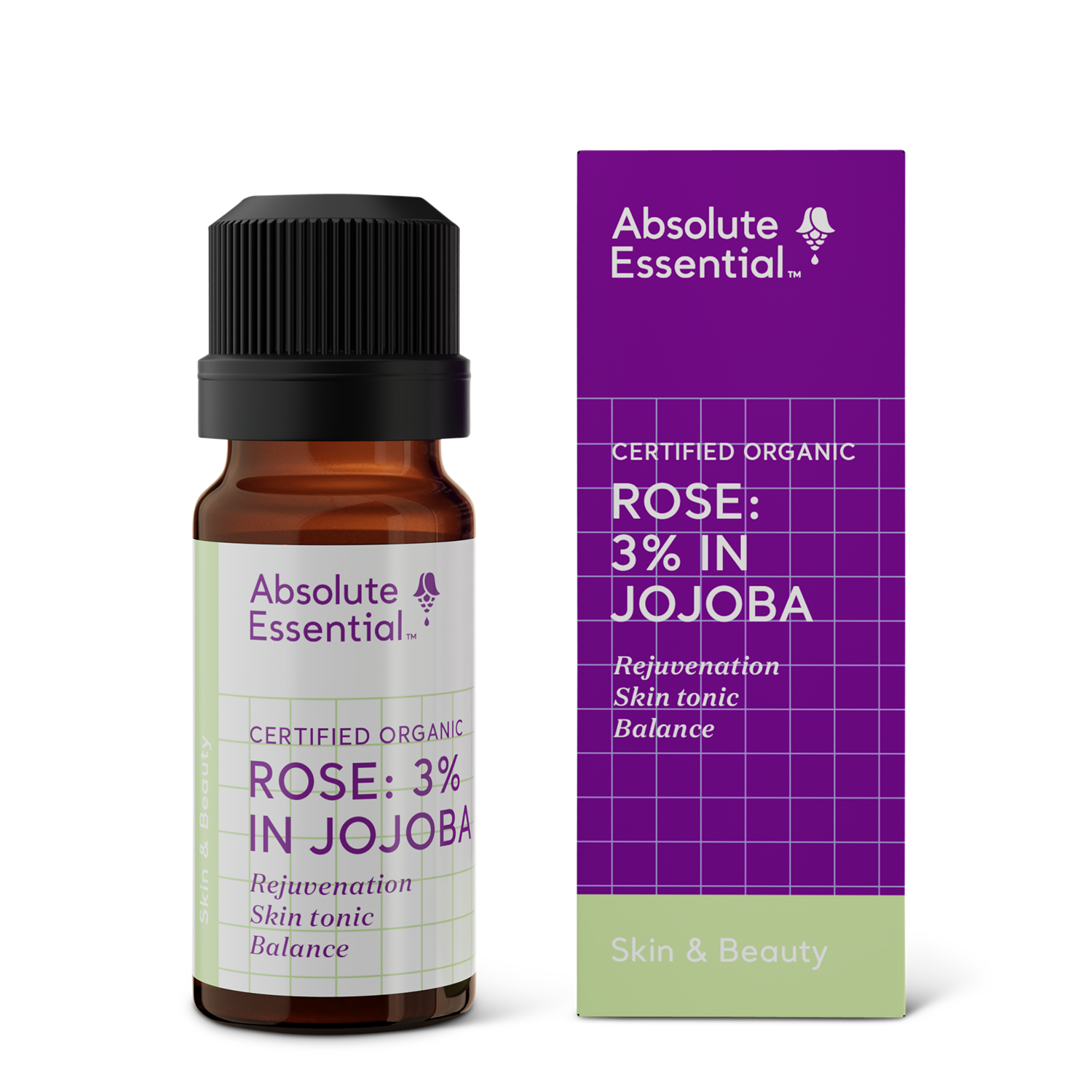 Absolute Essential - Rose 3% In Jojoba (Organic) - Urban Naturals