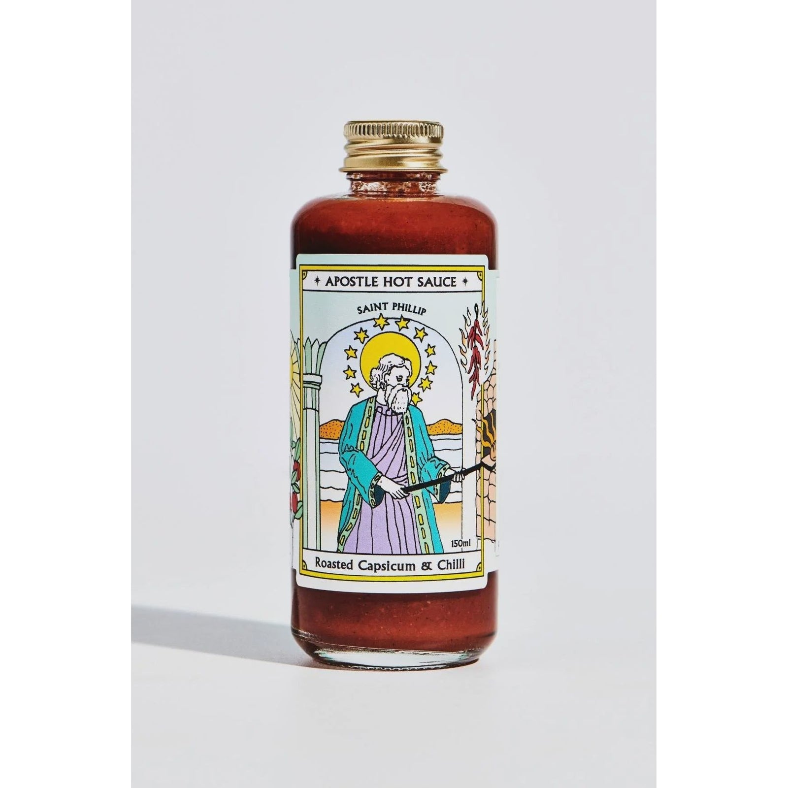 Apostle Hot Sauce Saint Phillip - Roasted Capsicum & Chilli - Urban Naturals