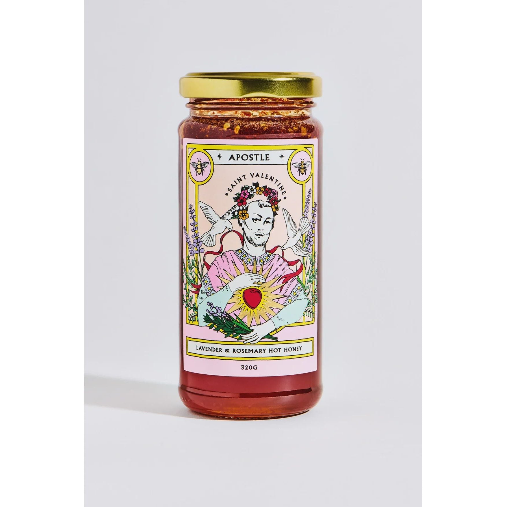 Apostle Saint Valentine - Lavender & Rosemary Hot Honey - Urban Naturals