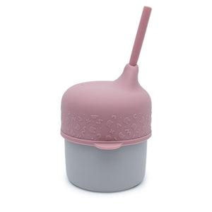 We Might Be Tiny Sippy Lid - Dusty Rose - Urban Naturals
